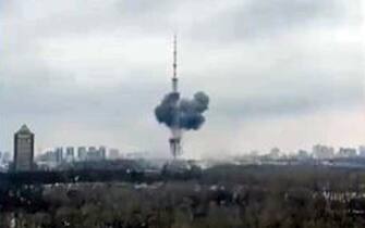 La torre della tv di Kiev