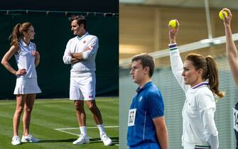 Kate Middleton e Roger Federer