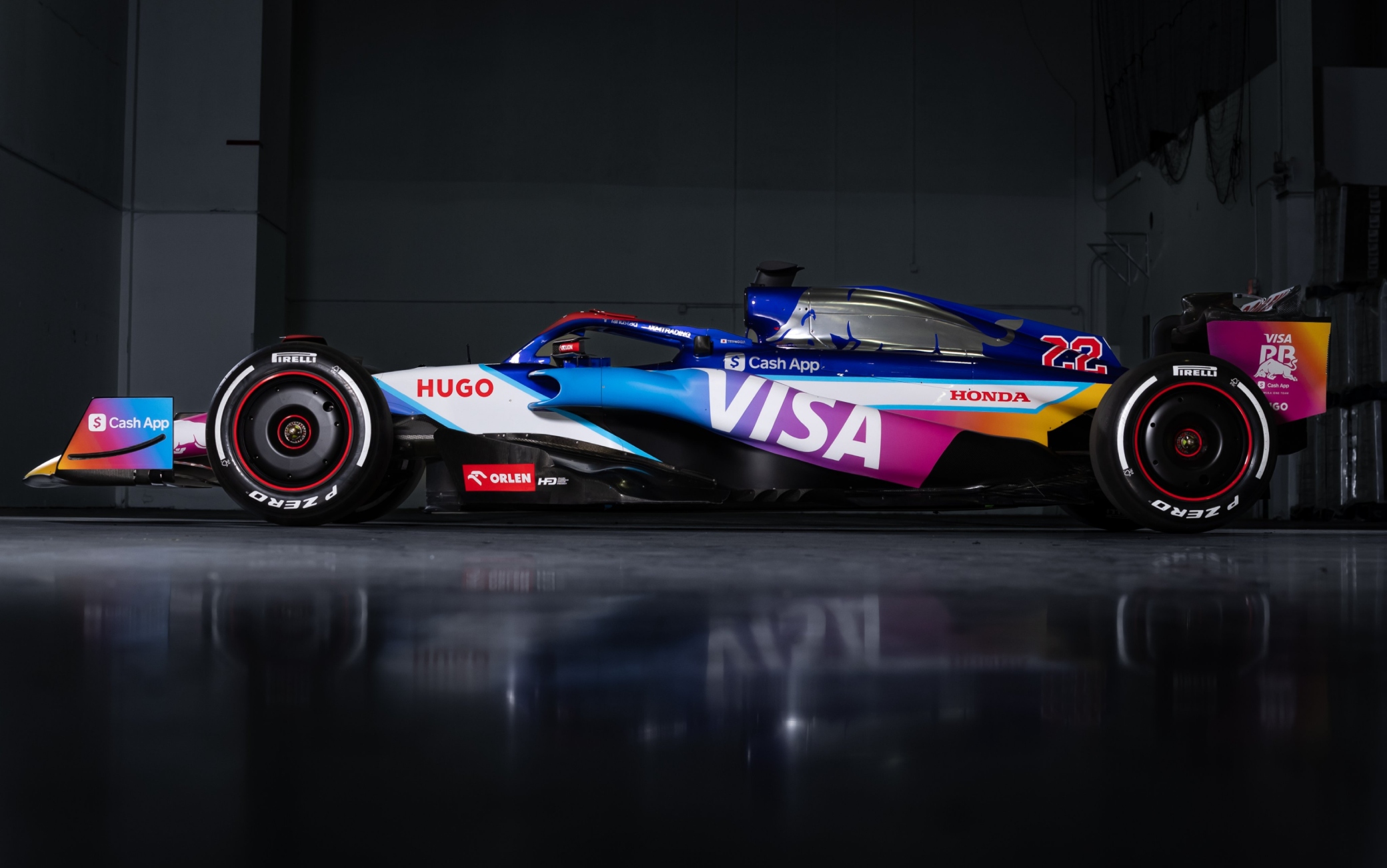 F1, la Visa Cash App RB si rifà il look: livrea arcobaleno al GP Miami ...