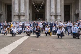 Flash mob ristoratori Milano