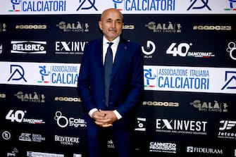 Italian coach of National Team Luciano Spalletti in occasion of the 2023 edition of the event "Gran Gala Football AIC" organized by the Italian Footballers Association, in Milan, Italy, 04 December 2023. ANSA/MOURAD BALTI TOUATI

