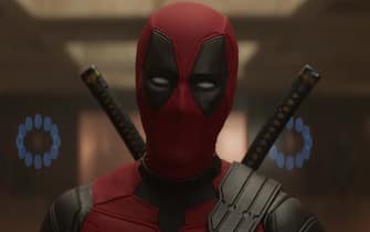 Ryan Reynolds as Deadpool/Wade Wilson in 20th Century Studios/Marvel Studios' DEADPOOL & WOLVERINE. Photo courtesy of 20th Century Studios/Marvel Studios. © 2024 20th Century Studios / © and ™ 2024 MARVEL.