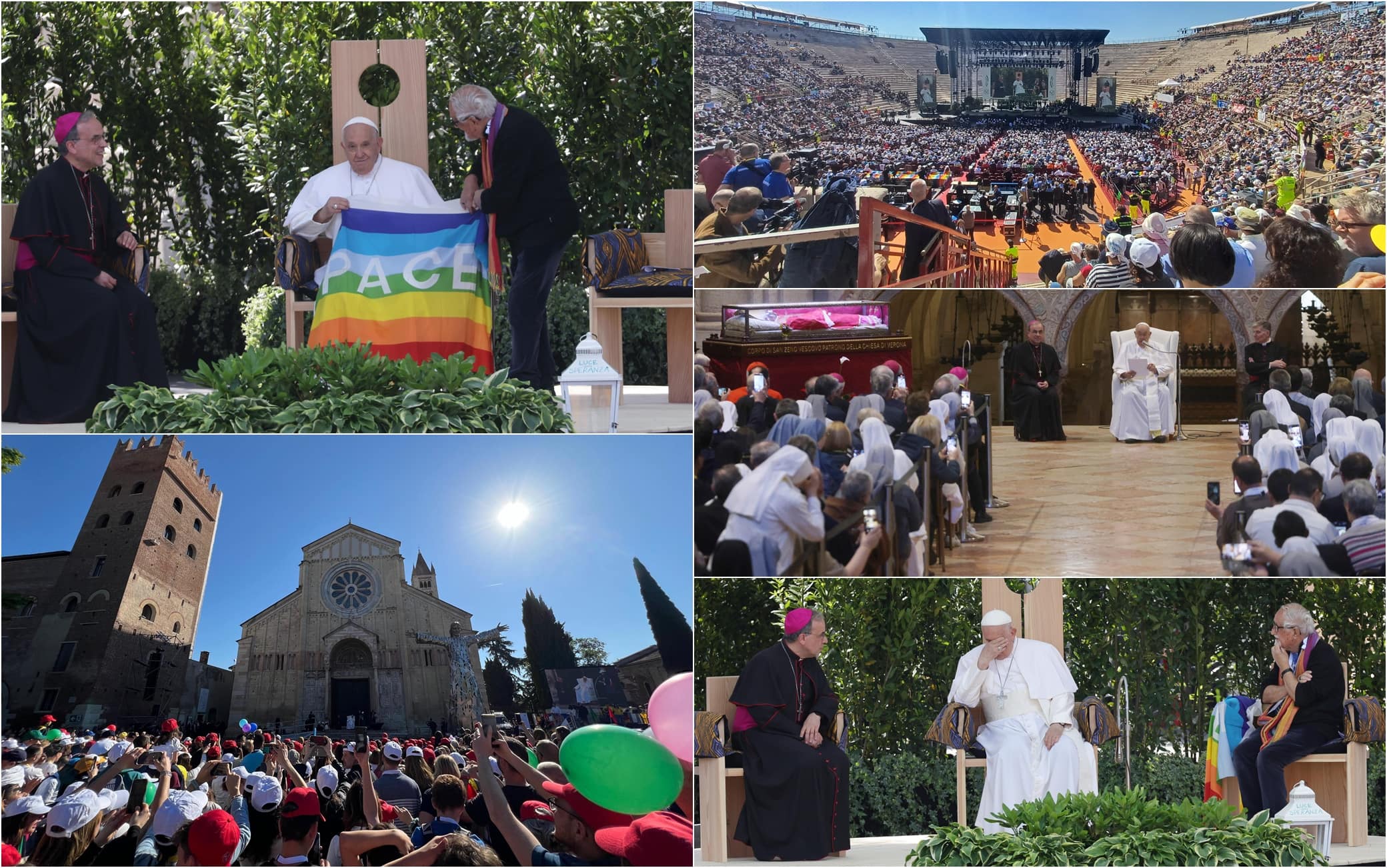 Papa Francesco a Verona