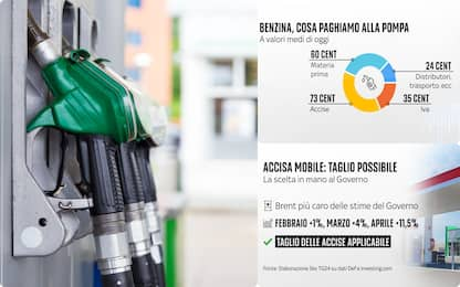 Come si compone il prezzo della benzina? Il peso di Iva e accise