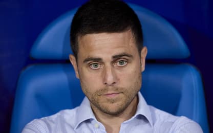Real Oviedo v CD Mirandes - La Liga Hypermotion 2nd Final Play Off Alessio Lisci head coach of CD Mirandes looks on during the LaLiga Hypermotion Play Off Final 2nd Leg match match between Real Oviedo and CD Mirandes at Carlos Tartiere on June 21, 2025, in Oviedo, Spain. Oviedo Carlos Tartiere Asturias Spain RL_OVIvCDM_PL_000022 Copyright: xRicardoxLarreinax