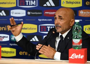 Italy's national soccer team head coach Luciano Spalletti attends a press conference in Coverciano in Florence, Italy, 2 September 2023
ANSA/CLAUDIO GIOVANNINI