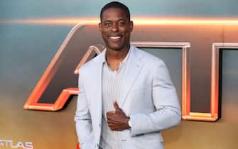 LOS ANGELES, CALIFORNIA - MAY 20: Sterling K. Brown attends the premiere for Netflix's "Atlas" at The Egyptian Theatre Hollywood on May 20, 2024 in Los Angeles, California. (Photo by Kayla Oaddams/WireImage)