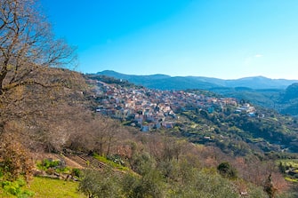 Seulo. Sardinia. Italy. EuropeSeulo. Andalas. Gennargentu. Flumendosa. Old. Bluezone. View. Centenary. Sardinian. Torrent. River. Trekk. Hiking. Wild. Nature. Excursion. Horizontal. (Photo by: Enrico Spanu/REDA&CO/Universal Images Group via Getty Images)