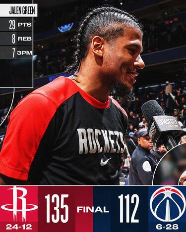WASHINGTON WIZARDS-HOUSTON ROCKETS 112-135