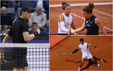 Sinner, Paolini, Errani, Musetti
