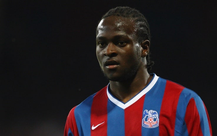 Moses con la maglia del Crystal Palace