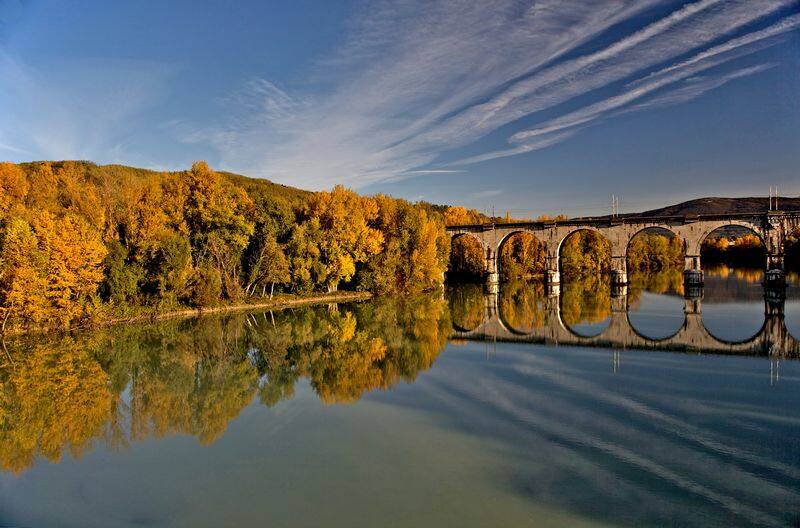 Il ponte sul fiume Isonzo, Gorizia