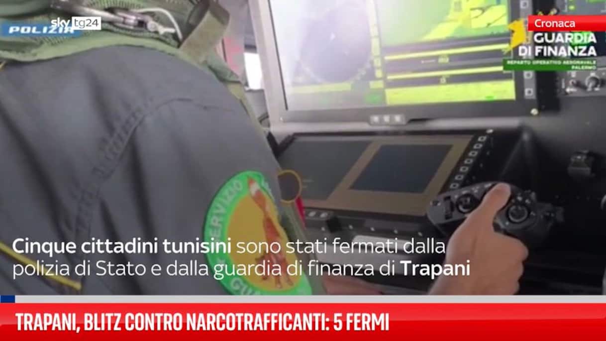 trapani blitz contro narcotrafficanti 5 fermi da Tg24.sky.it trapani blitz contro narcotrafficanti 5 fermi