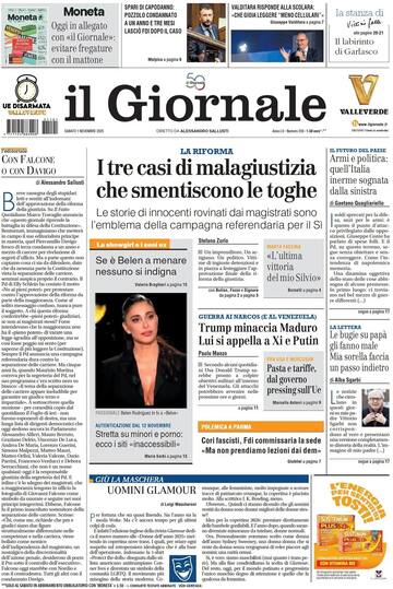 rassegna stampa 1 novembre