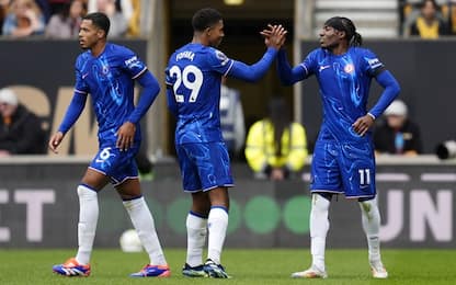 Madueke show, segna pure Felix: Wolves-Chelsea 2-6