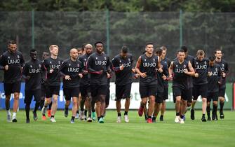 Primo allenamento Bologna FC - Ritiro pre-campionato di calcio S