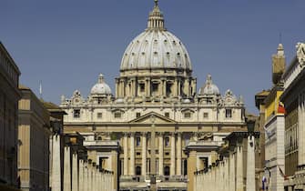 The Vatican featuring St. Peter's Basilica, Rome, Italy
