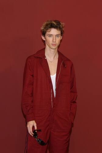 Milan Fashion Week, Spring Summer 2024 Gucci Fashion Show Arrivals. Pictured: Troye Sivan