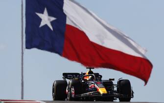 CIRCUIT OF THE AMERICAS, UNITED STATES OF AMERICA - OCTOBER 22: Max Verstappen, Red Bull Racing RB19 during the United States GP at Circuit of the Americas on Sunday October 22, 2023 in Austin, United States of America. (Photo by Glenn Dunbar / LAT Images)