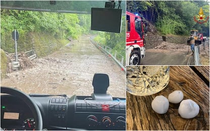 Maltempo al Nord, esonda il lago di Como, nubifragio nel Varesotto