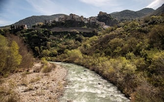 VALSINNI, ITALY - MARCH 26: The genral view of Valsinni on March 26, 2023 in Valsinni, Italy. (Photo by Ivan Romano/Getty Images)