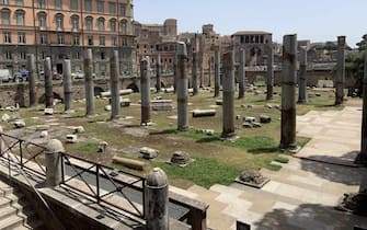 Una veduta dei Fori Imperiali a Roma, 27 luglio 2019.
ANSA/MARCO PISCOLLA