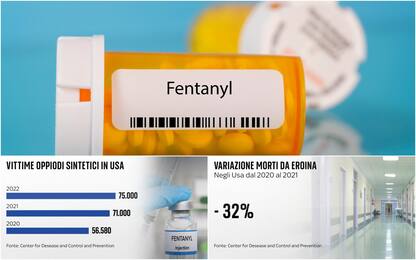 Oppioidi, i numeri dell’emergenza negli Usa: 75mila morti all’anno
