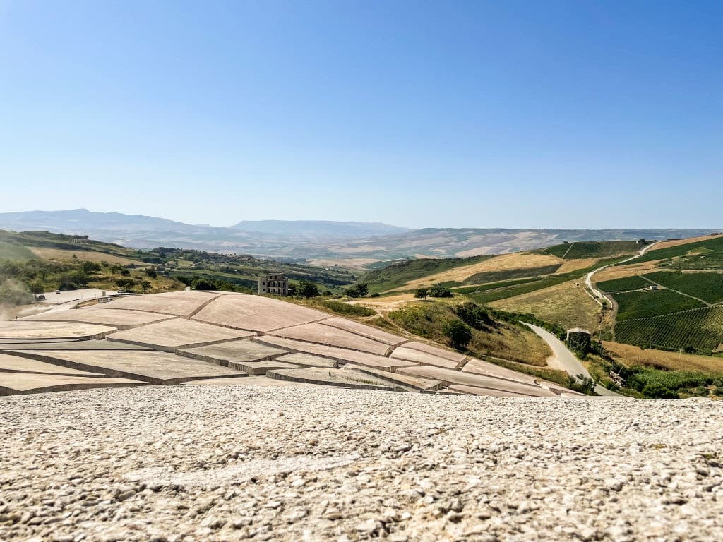 Italy, Sicily, Gibellina, Cretto di Burri  . (Photo by: Giovanni Mereghetti/UCG/Universal Images Group via Getty Images)