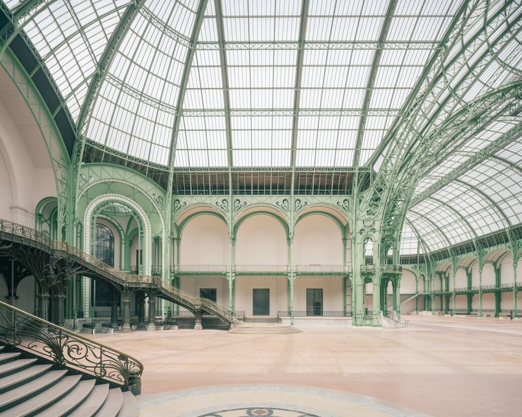 Grand Palais - Nave. Image Credit: © Charly Broyez for Chatillon Architectes