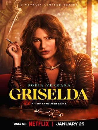 USA. Sofía Vergara  in the (C)Netflix new series : Griselda (2023) . 
Plot: The life of Griselda Blanco, a devoted mother who created one of the most profitable cartels in history.
Ref: LMK106-J10361-081223
Supplied by LMKMEDIA. Editorial Only. Landmark Media is not the copyright owner of these Film or TV stills but provides a service only for recognised Media outlets. pictures@lmkmedia.com