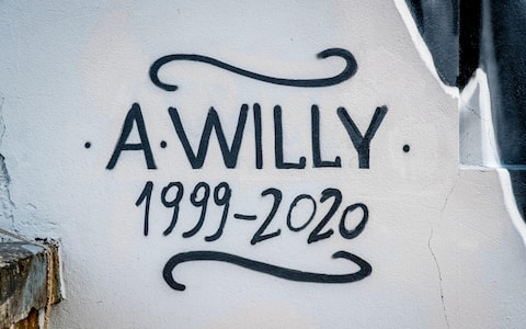 Milano - Murales dedicato a Willy Monteiro Duarte al Tempio del Futuro Perduto, realizzato da Davide Ratti, in arte Ratzo (Milano - 2020-09-17, Marco Passaro) p.s. la foto e' utilizzabile nel rispetto del contesto in cui e' stata scattata, e senza intento diffamatorio del decoro delle persone rappresentate