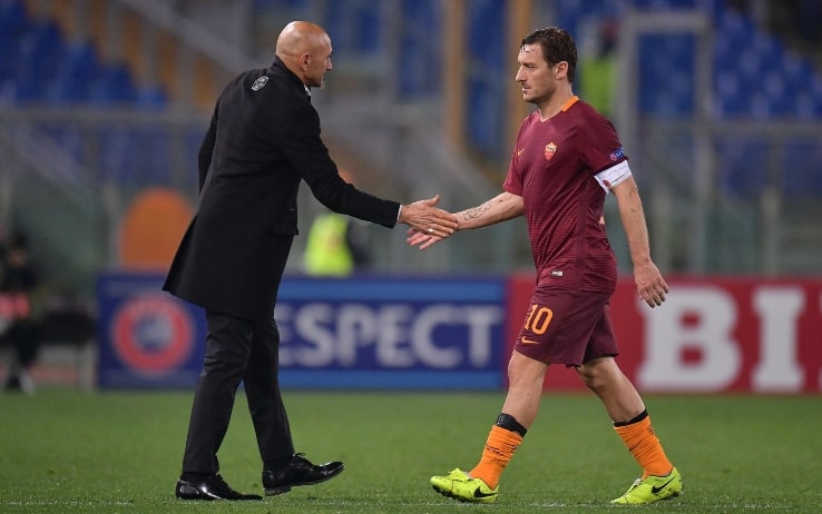 Totti, altro Tapiro d'oro. Il Capitano: Spalletti? Non ci siamo incrociati