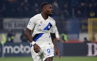 FC Inter's forward Marcus Thuram during the Italian Serie A soccer match between AC Monza and FC Inter at U-Power Stadium in Monza, Italy, 13 January 2024. ANSA / ROBERTO BREGANI