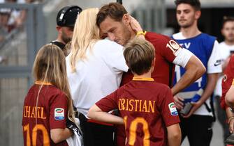 Ilary Blasi e Francesco Totti