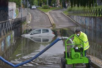 Maltempo Milano Seveso