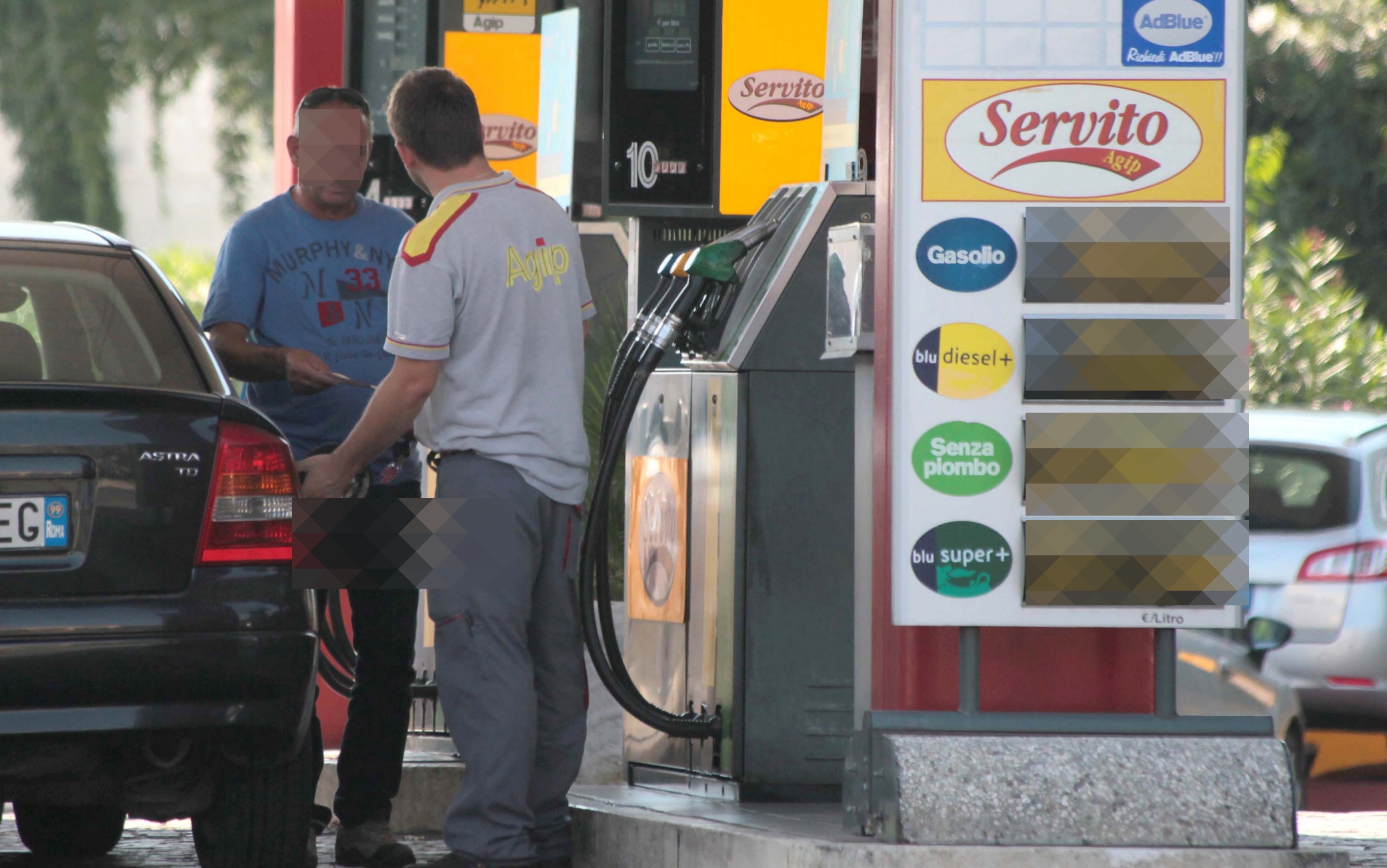 benzina verde diesel pompa rifornimento carburanti