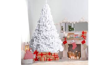COSTWAY | Albero di Natale bianco