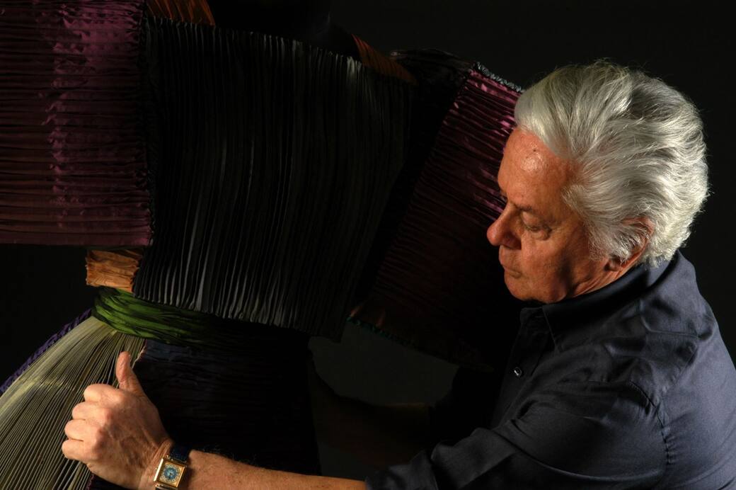 Roberto Capucci. Foto di Gianluca Baronchelli per gentile concessione ERPAC