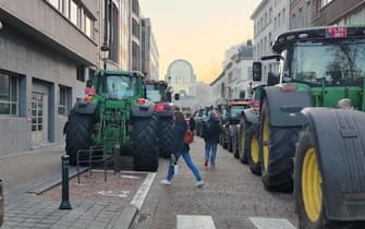 la protesta degli agricoltori