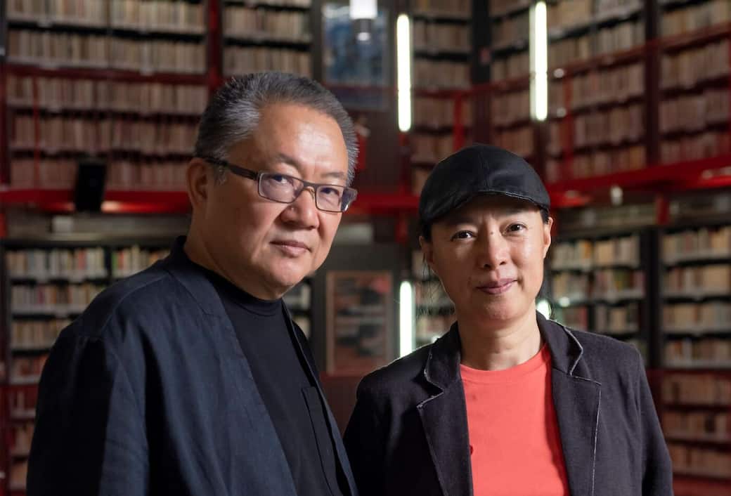 Wang Shu e Lu Wenyu © La Biennale di Venezia - foto ASAC - Matteo Losurdo.