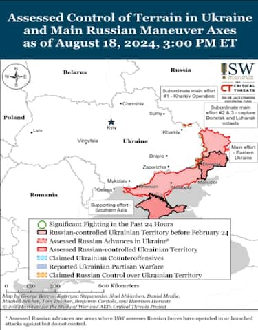 Continuano gli attacchi russi in Ucraina