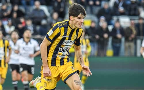 Nicolo' Fortini (Juve Stabia)  during  Spezia Calcio vs SS Juve Stabia, Italian soccer Serie B match in La Spezia, Italy, January 12 2025