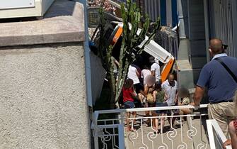 Bus precipitato a Capri