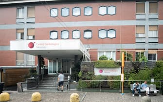 Milano. Ospedale cardiologico Monzino. Nuovo percorso covid (Milano - 2020-07-17, Stefano De Grandis) p.s. la foto e' utilizzabile nel rispetto del contesto in cui e' stata scattata, e senza intento diffamatorio del decoro delle persone rappresentate