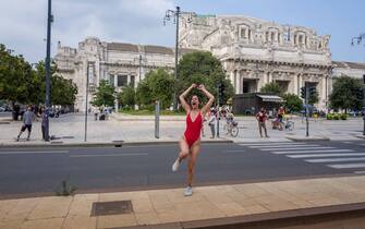 Milano. Marcia Marciona Non Tras Biciclettata in Occasione del Global gay Pride 2020