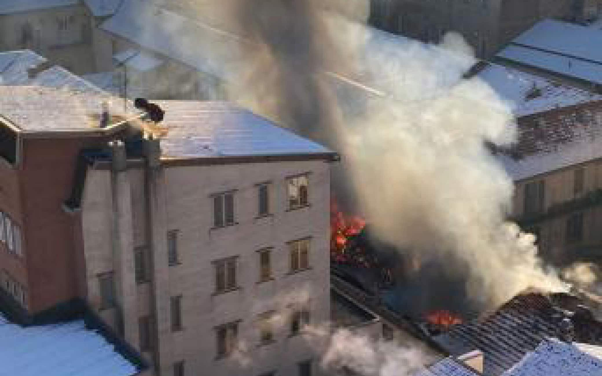 L'incendio ad Alessandria