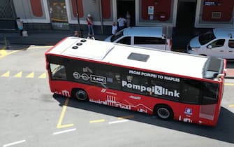 Il bus navetta Pompei Link