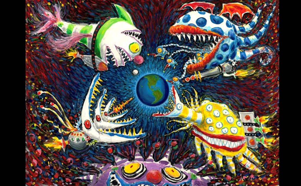 Surrounded, 1996 © Tim Burton