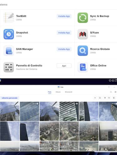 Le applicazioni e i servizi che si possono installare