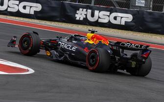 CIRCUIT OF THE AMERICAS, UNITED STATES OF AMERICA - OCTOBER 18: Max Verstappen, Red Bull Racing RB20 during the United States GP at Circuit of the Americas on Friday October 18, 2024 in Austin, United States of America. (Photo by Steven Tee / LAT Images)